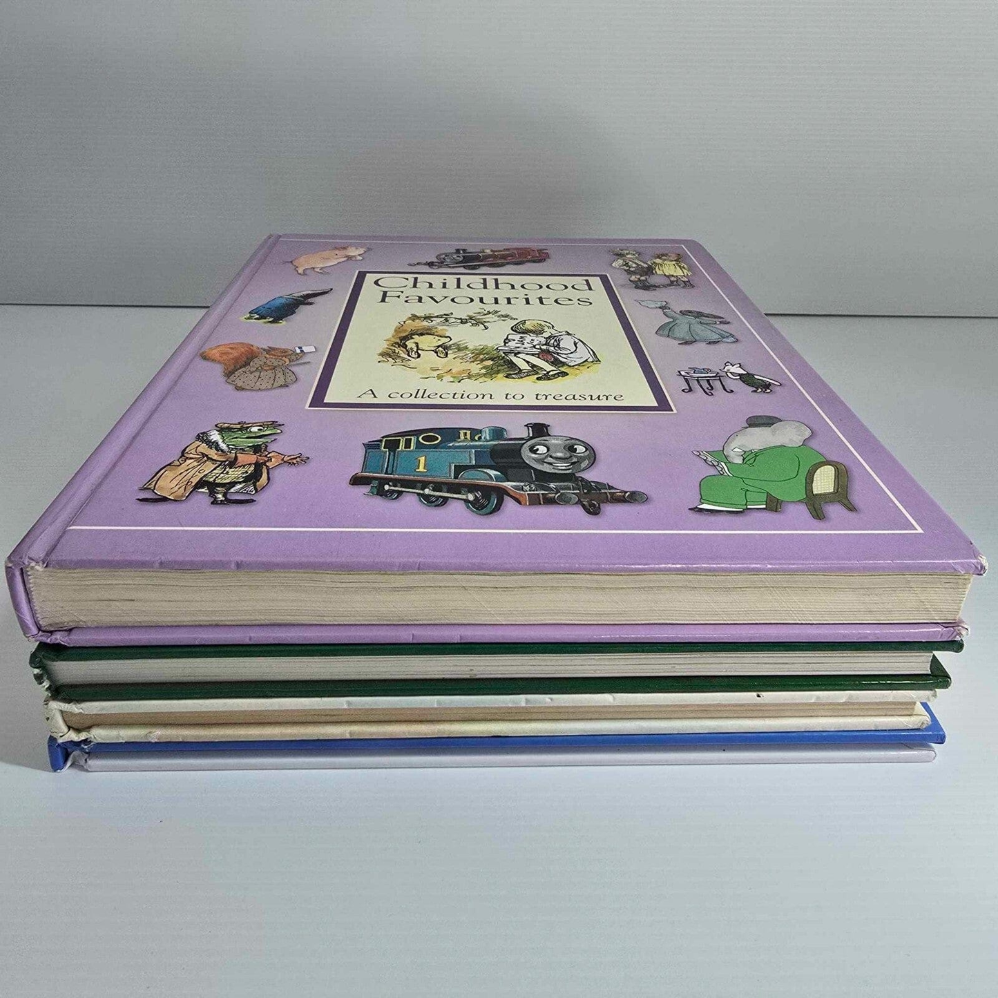 Alona.com.au 4x Childrens Books Santa Claus Childhood Favourites Rupert Saving Old Apple Tree