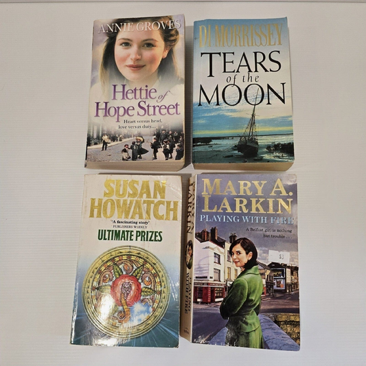 Alona.com.au 4x Mixed Authors Historical Fiction Romance Novel Contemporary Books