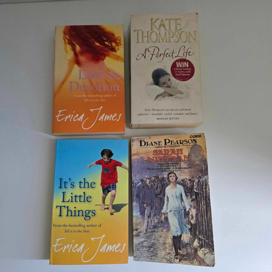 Alona.com.au 4x Mixed Authors Women Fiction Novel Family Contemporary Books