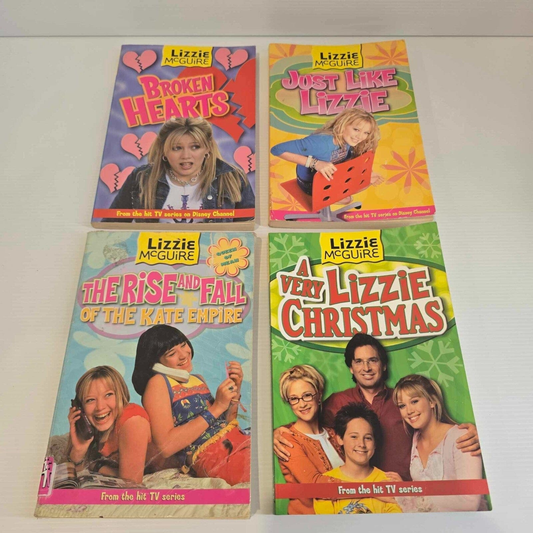 Alona.com.au 4x Mixed Titles of Lizzie McGuire Series