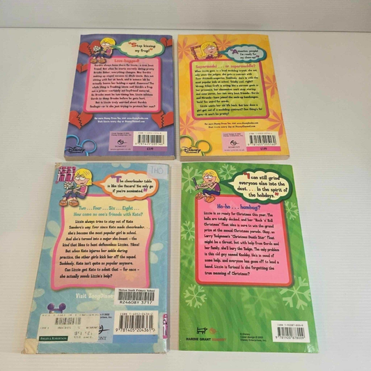 Alona.com.au 4x Mixed Titles of Lizzie McGuire Series