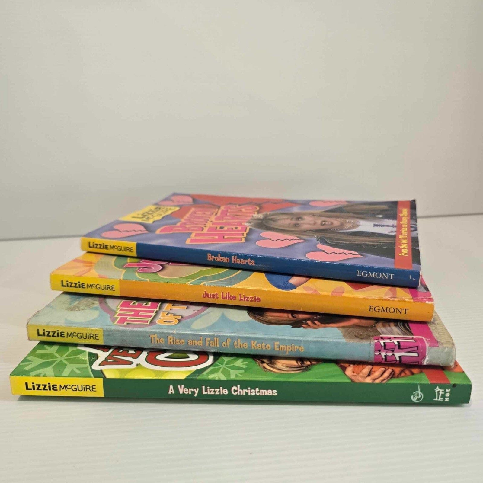 Alona.com.au 4x Mixed Titles of Lizzie McGuire Series