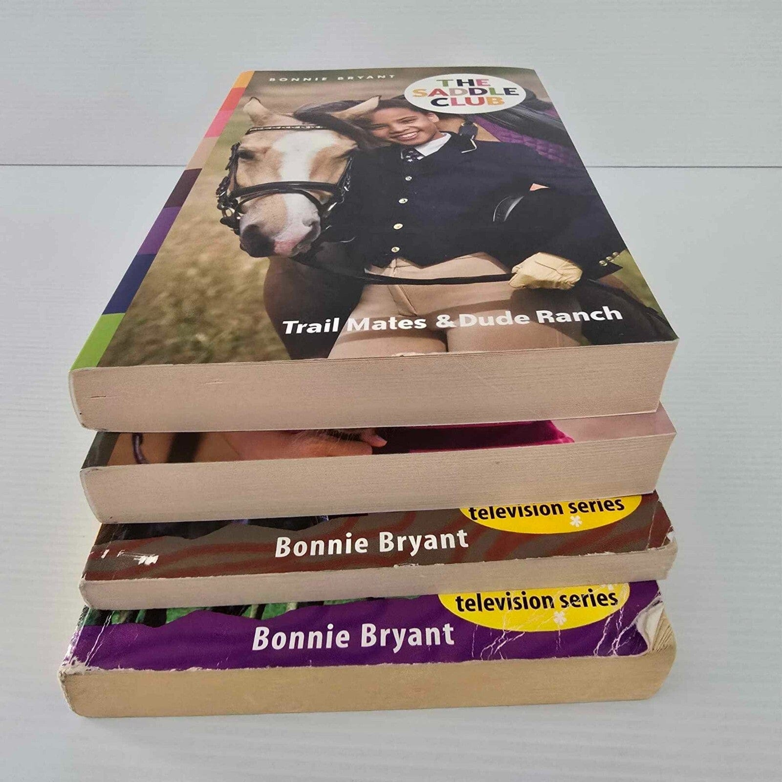 Alona.com.au 4x The Saddle Club by Bonnie Bryant Bundle Lot of 4, Paperback