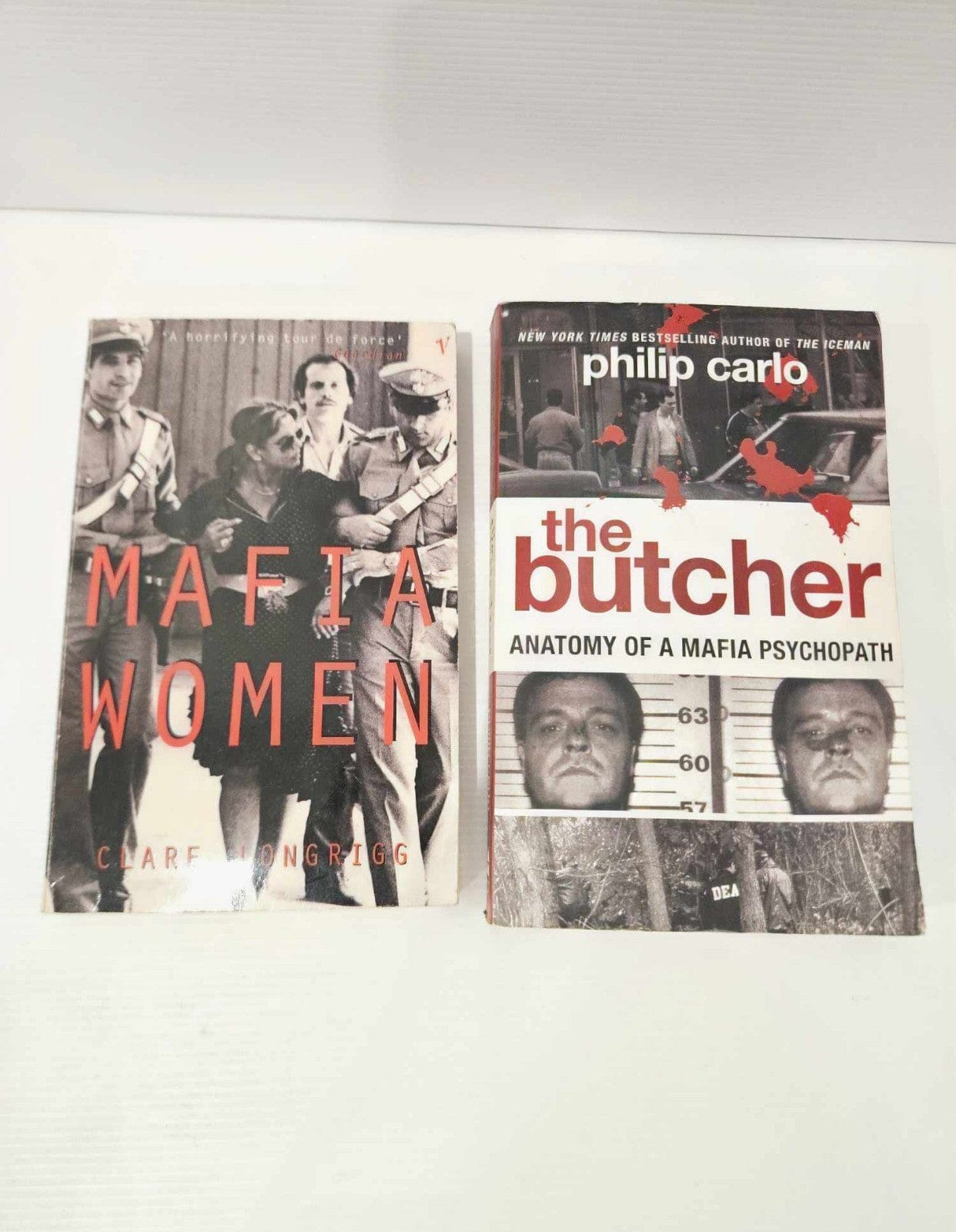 Alona.com.au 4x True Life Crime Stories Casebook Mafia - Longrigg, Carlo, Jackson