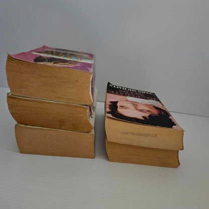 Alona.com.au 5 x Romance Fiction Novel Library Books Mixed Authors Paperback Bundle Lot