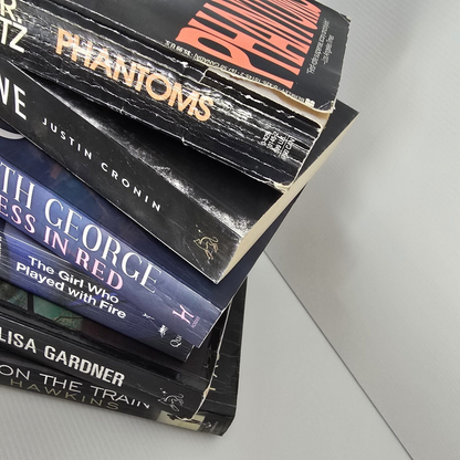 Alona.com.au 6x Mixed Authors And Titles Fiction Mystery Thriller Crime Suspense Contemporary