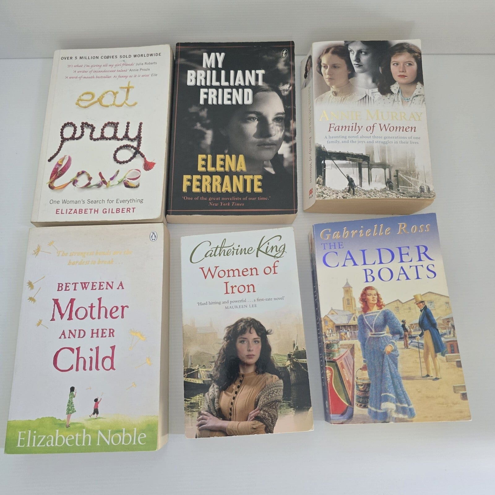 Alona.com.au 6x Mixed Authors Women Fiction Novel Family Contemporary Books