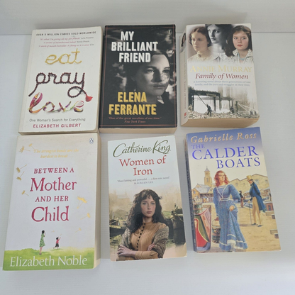 Alona.com.au 6x Mixed Authors Women Fiction Novel Family Contemporary Books