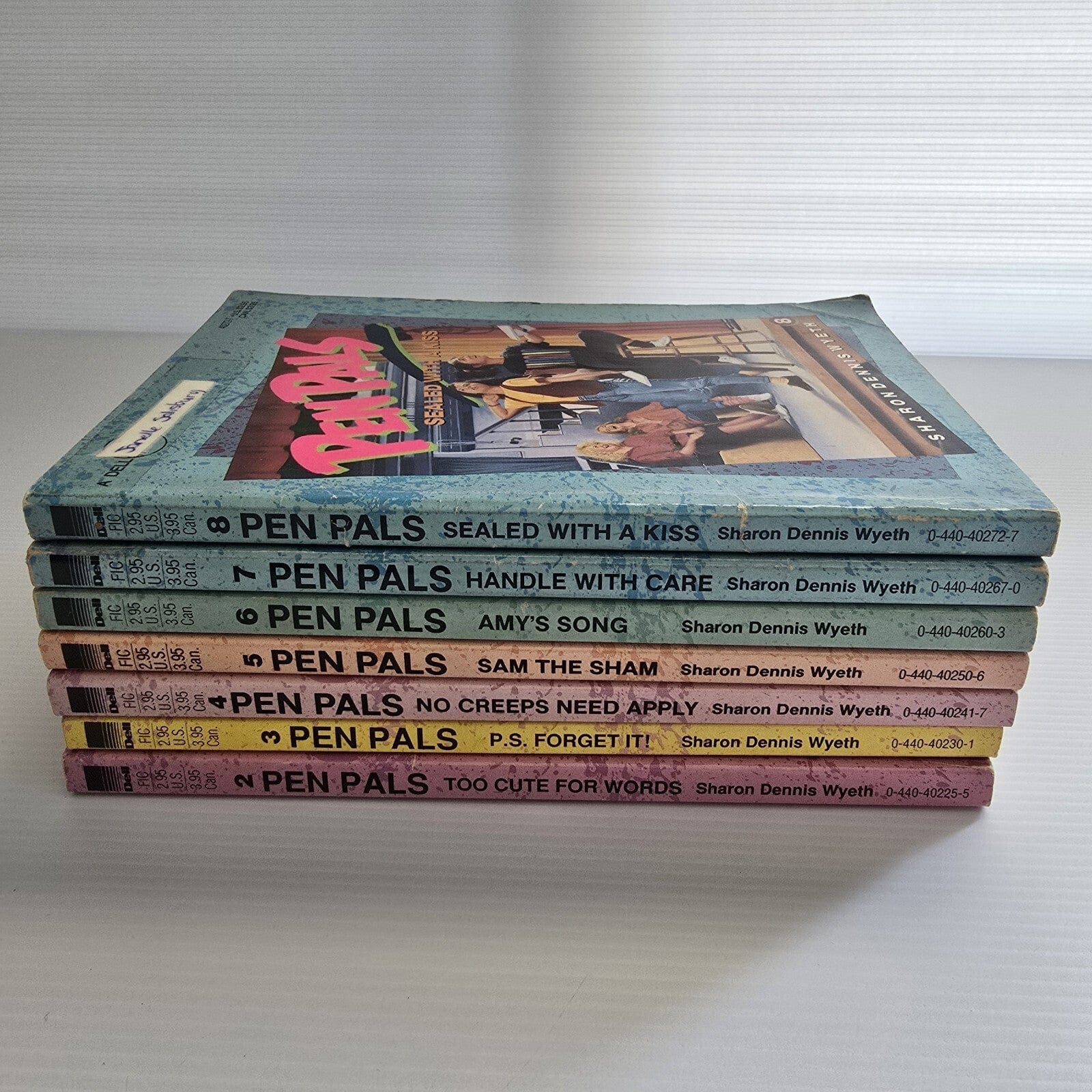 Alona.com.au 7x Pen Pals Book 2-8 By Sharon Dennis Wyeth, Paperback