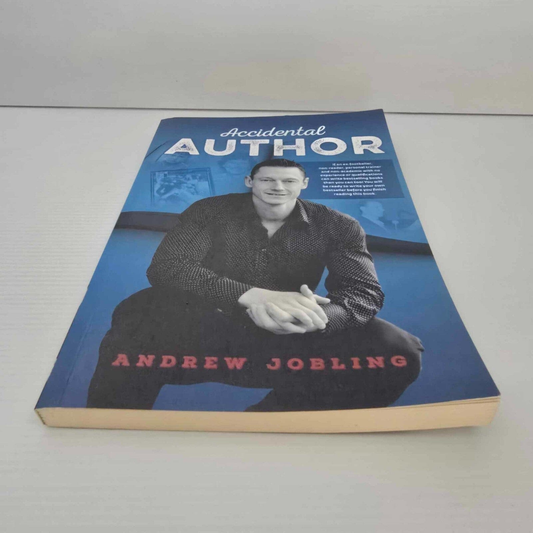 Alona.com.au Accidental Author by Andrew Jobling, Paperback 2015 (with signed dedication)