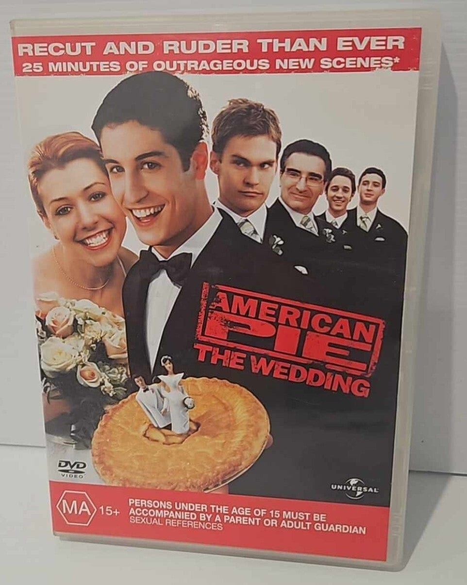 Alona.com.au American Pie The Wedding (DVD 2003) Region 4 Comedy, Jason Biggs, Alyson Hanniga
