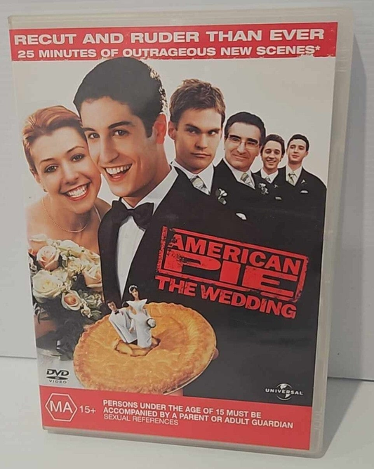 Alona.com.au American Pie The Wedding (DVD 2003) Region 4 Comedy, Jason Biggs, Alyson Hanniga