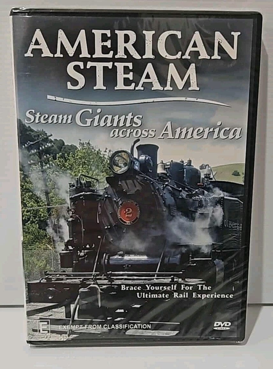 Alona.com.au AMERICAN STEAM - DVD - Steam Giants Across America