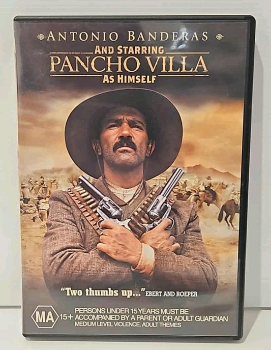 Alona.com.au And Starring Pancho Villa Himself (DVD, 2003) Antonio Banderas Region 2&4