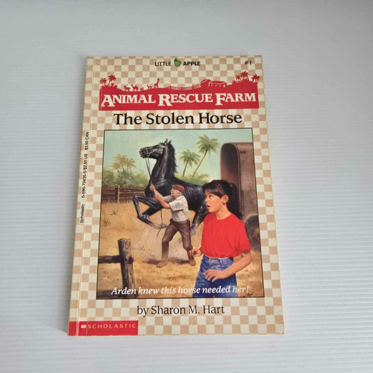 Alona.com.au Animal Rescue Farm #1 The Stolen Horse by Sharon M. Hart, Paperback 1988
