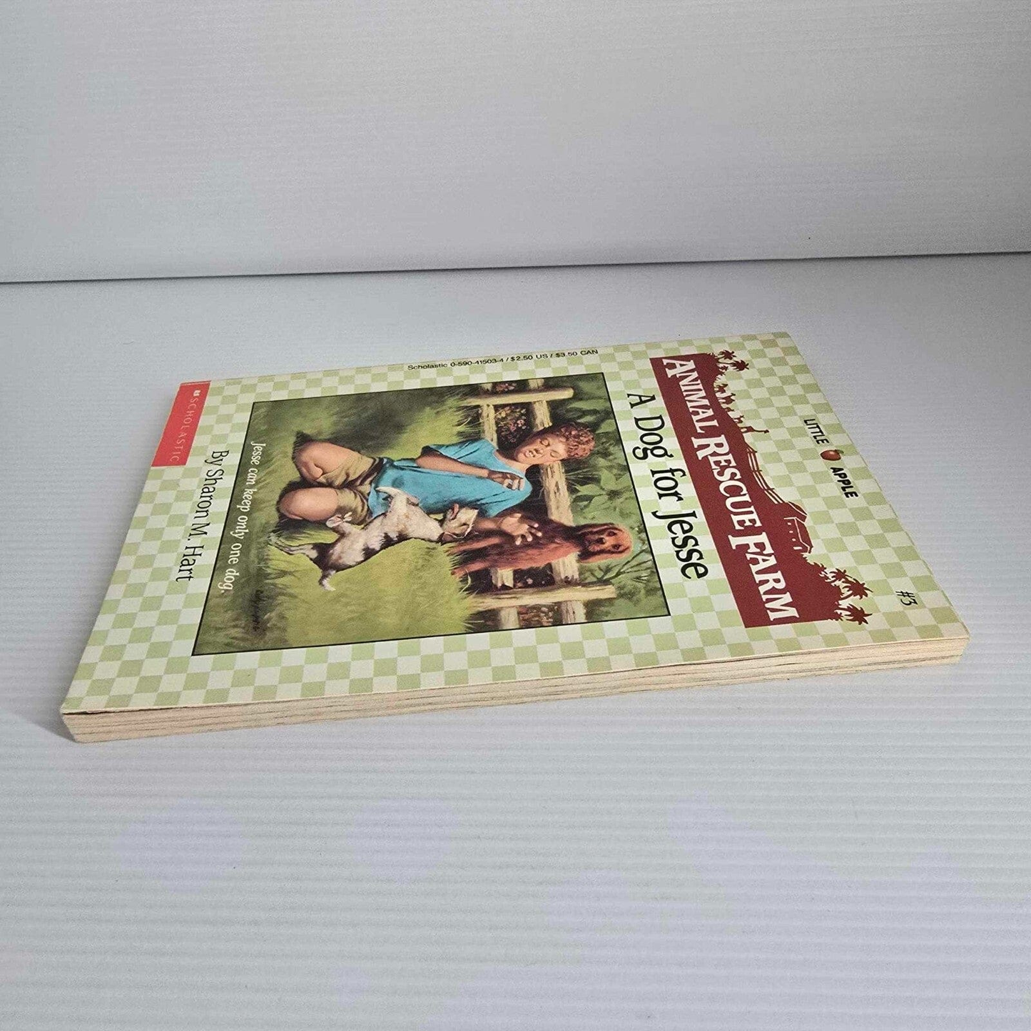 Alona.com.au Animal Rescue Farm #3 A Dog for Jesse by Sharon M. Hart, Paperback 1989