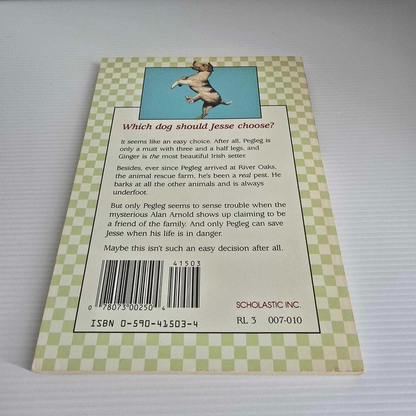 Alona.com.au Animal Rescue Farm #3 A Dog for Jesse by Sharon M. Hart, Paperback 1989