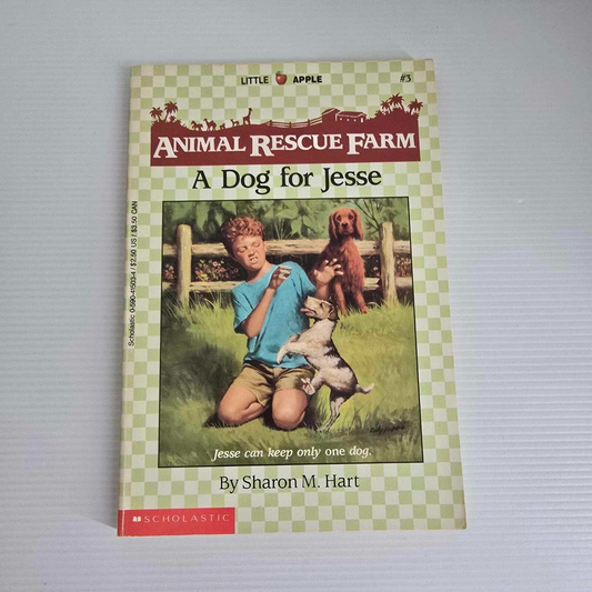 Alona.com.au Animal Rescue Farm #3 A Dog for Jesse by Sharon M. Hart, Paperback 1989