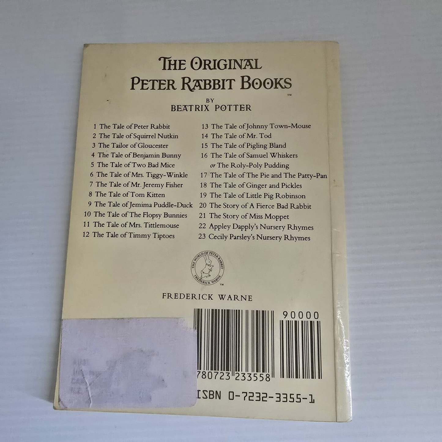 Alona.com.au Appley Dapplys Nursery Rhymes (The original Peter Rabbit books), Beatrix Potter