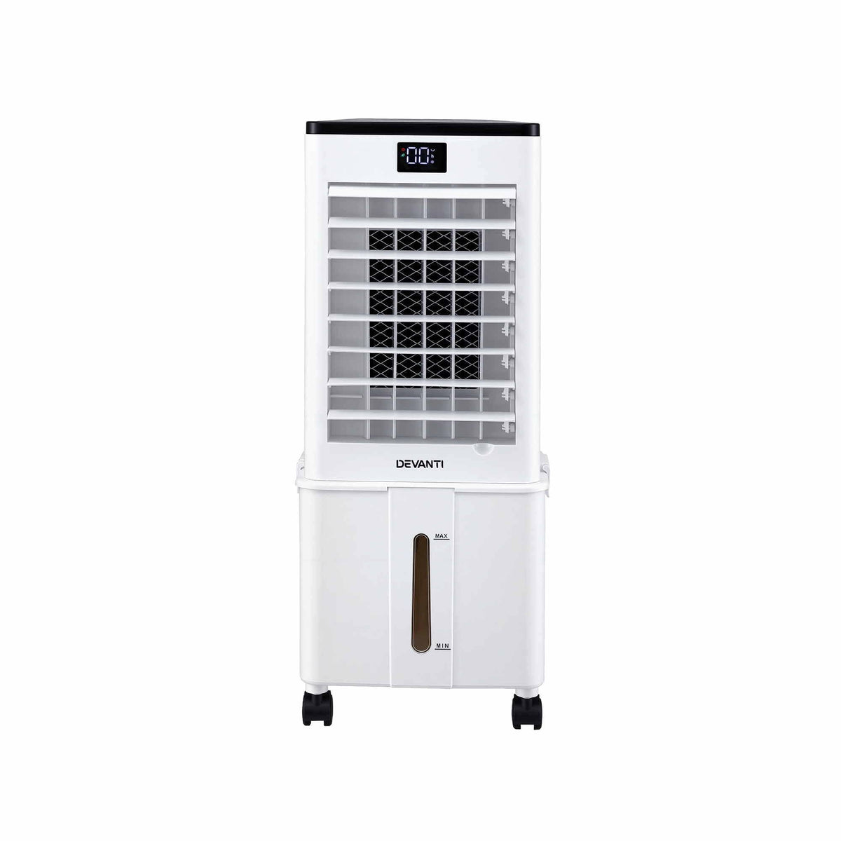 Alona.com.au Appliances > Air Conditioners > Evaporative Coolers Devanti 8L 3-in-1 Evaporative Air Cooler 4 Ice Packs Remote Control 3 Speed