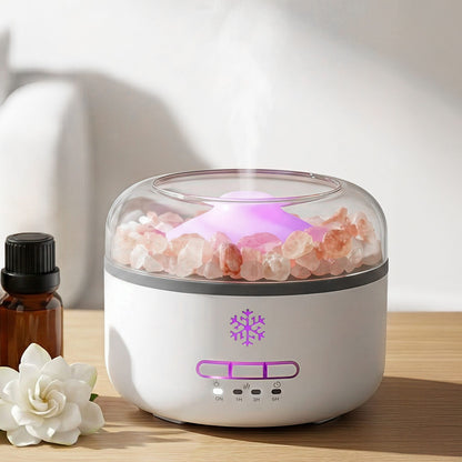 Alona.com.au Appliances > Aroma Diffusers & Humidifiers > Aroma Diffusers Devanti 150ml Salt Lamp Aroma Diffuser Ultrasonic Humidifier Purifier 7 LED Colors
