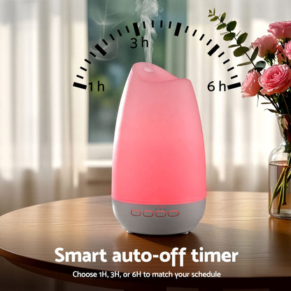 Alona.com.au Appliances > Aroma Diffusers & Humidifiers > Aroma Diffusers Devanti Ultrasonic Essential Oil Aroma Diffuser Aromatherapy Cool Mist Humidifier w/ LED Light 300ml