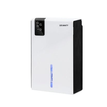 Alona.com.au Appliances > Aroma Diffusers & Humidifiers > Dehumidifiers DEVANTI 2000ml Portable Dehumidifier Moisture Absorber Home Bedroom Quiet Remote