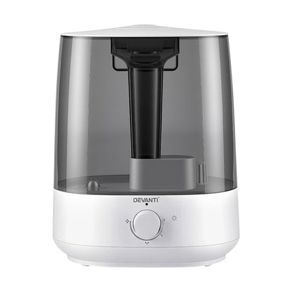 Alona.com.au Appliances > Aroma Diffusers & Humidifiers > Humidifiers Devanti Ultrasonic Humidifier Aroma Diffuser Top Fill Quiet Bedroom 6L