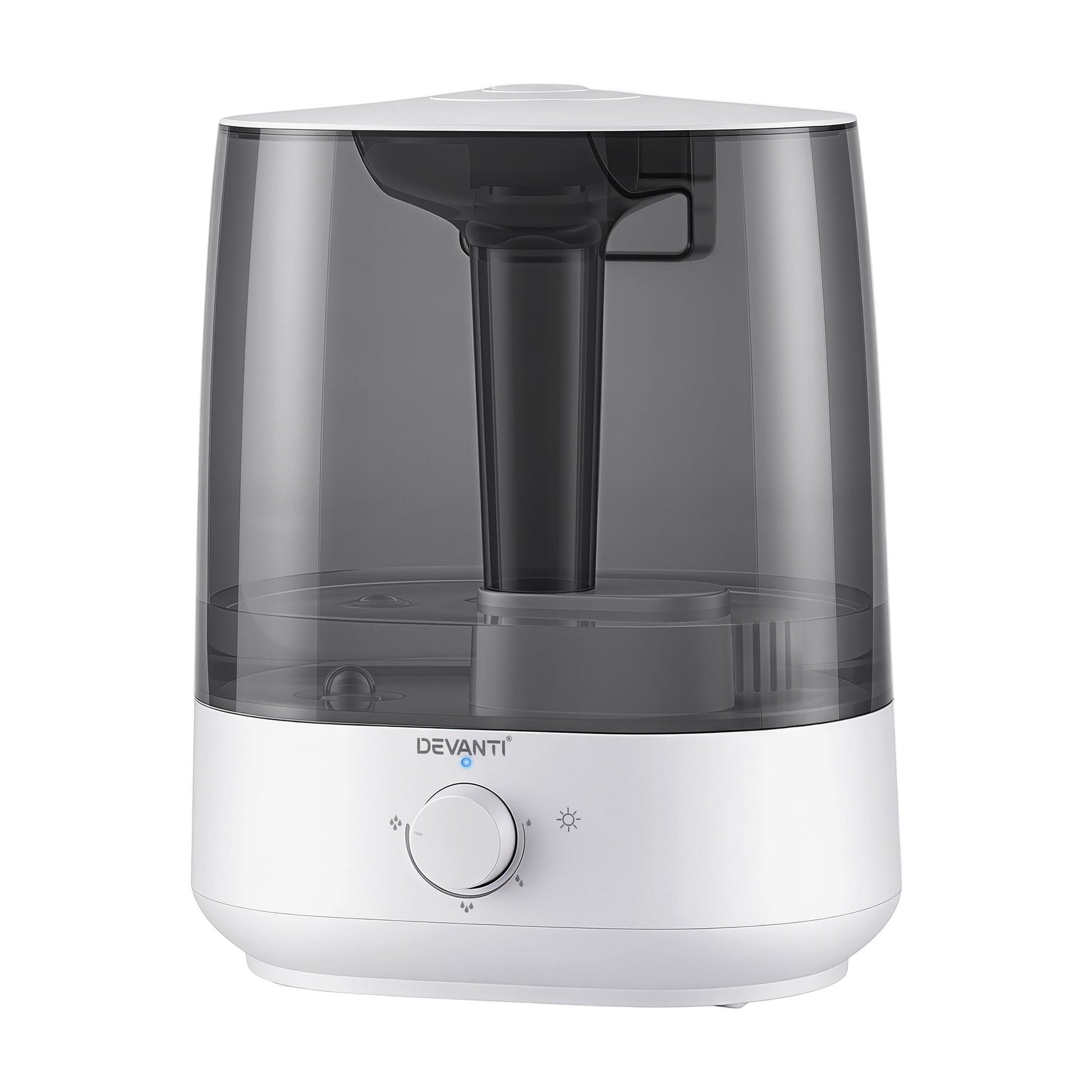 Alona.com.au Appliances > Aroma Diffusers & Humidifiers > Humidifiers Devanti Ultrasonic Humidifier Aroma Diffuser Top Fill Quiet Bedroom 6L