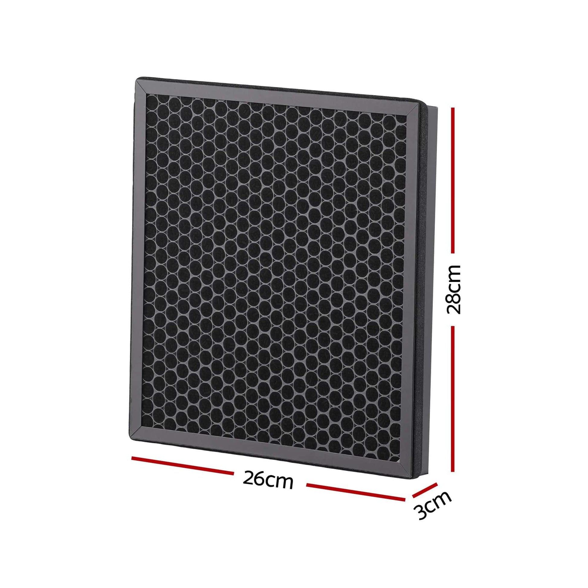 Alona.com.au Appliances > Aroma Diffusers & Humidifiers > Purifiers Devanti Air Purifier Filter Replacement H12 HEPA 2 Pack Dual Intake