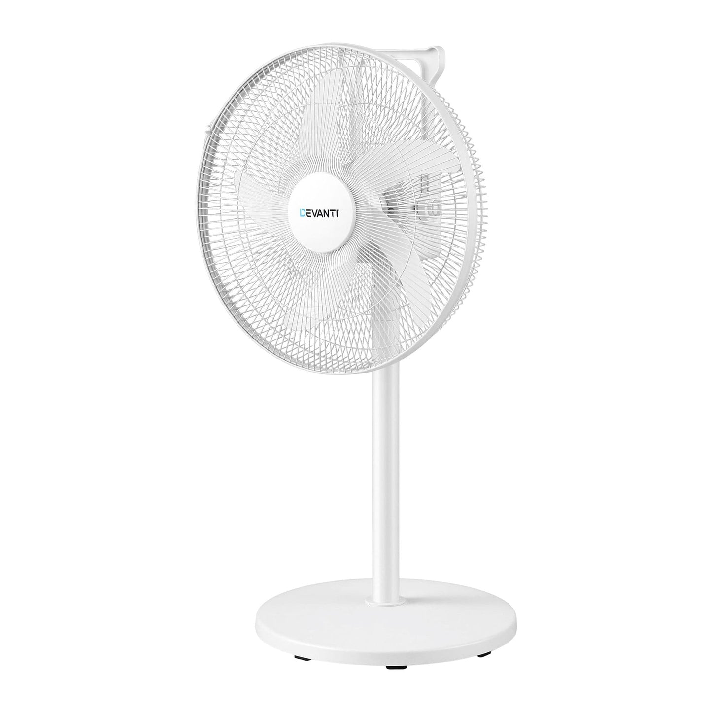 Alona.com.au Appliances > Fans > Portable Fans DEVANTI 16" 5-in-1 Rechargeable Fan for Pedestal Table Floor Wall Ceiling