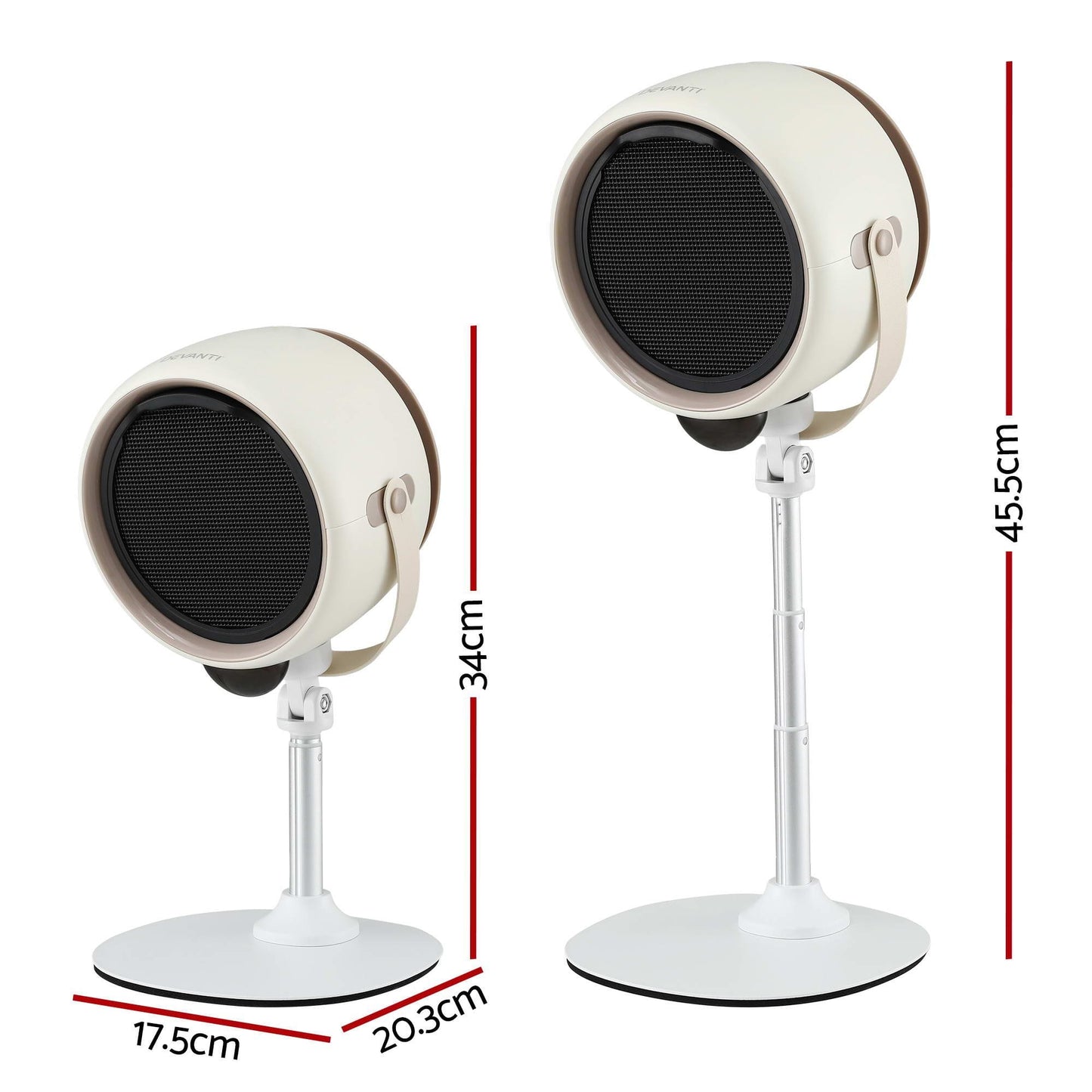 Alona.com.au Appliances > Fans > Portable Fans Devanti Portable Range Hood 5-Speed Rechargeable Desktop Extractor Fan BBQ