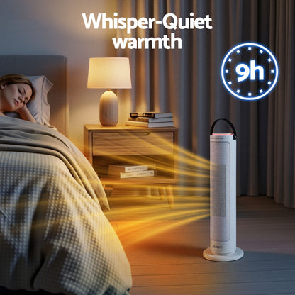Alona.com.au Appliances > Heaters > Electric Heaters Devanti 2000W Ceramic Tower Heater Space Heaters Oscillating Indoor White