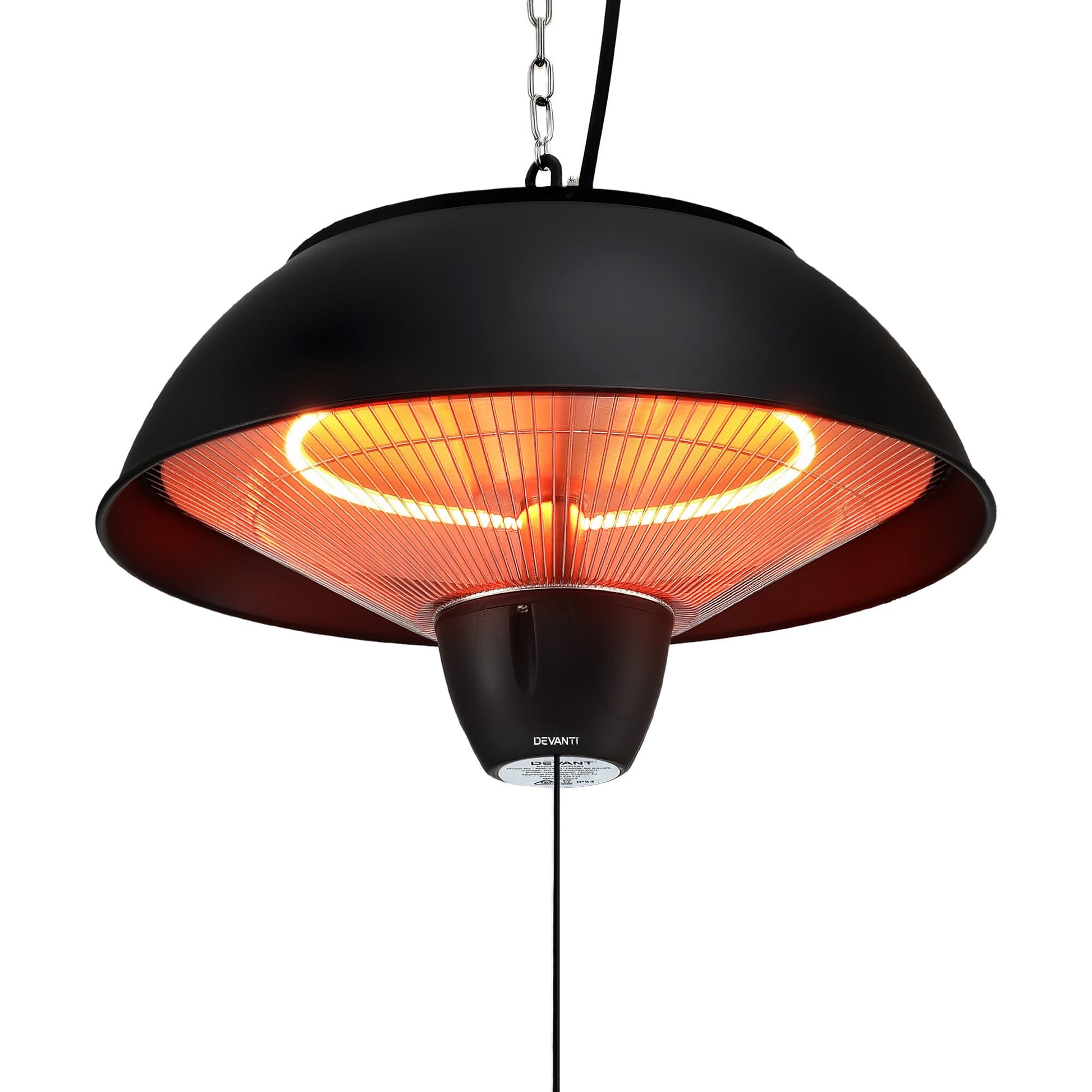 Alona.com.au Appliances > Heaters > Patio Heaters Devanti 1500W Electric Patio Infrared Heater Hanging Heaters Ceiling Mounted Remote