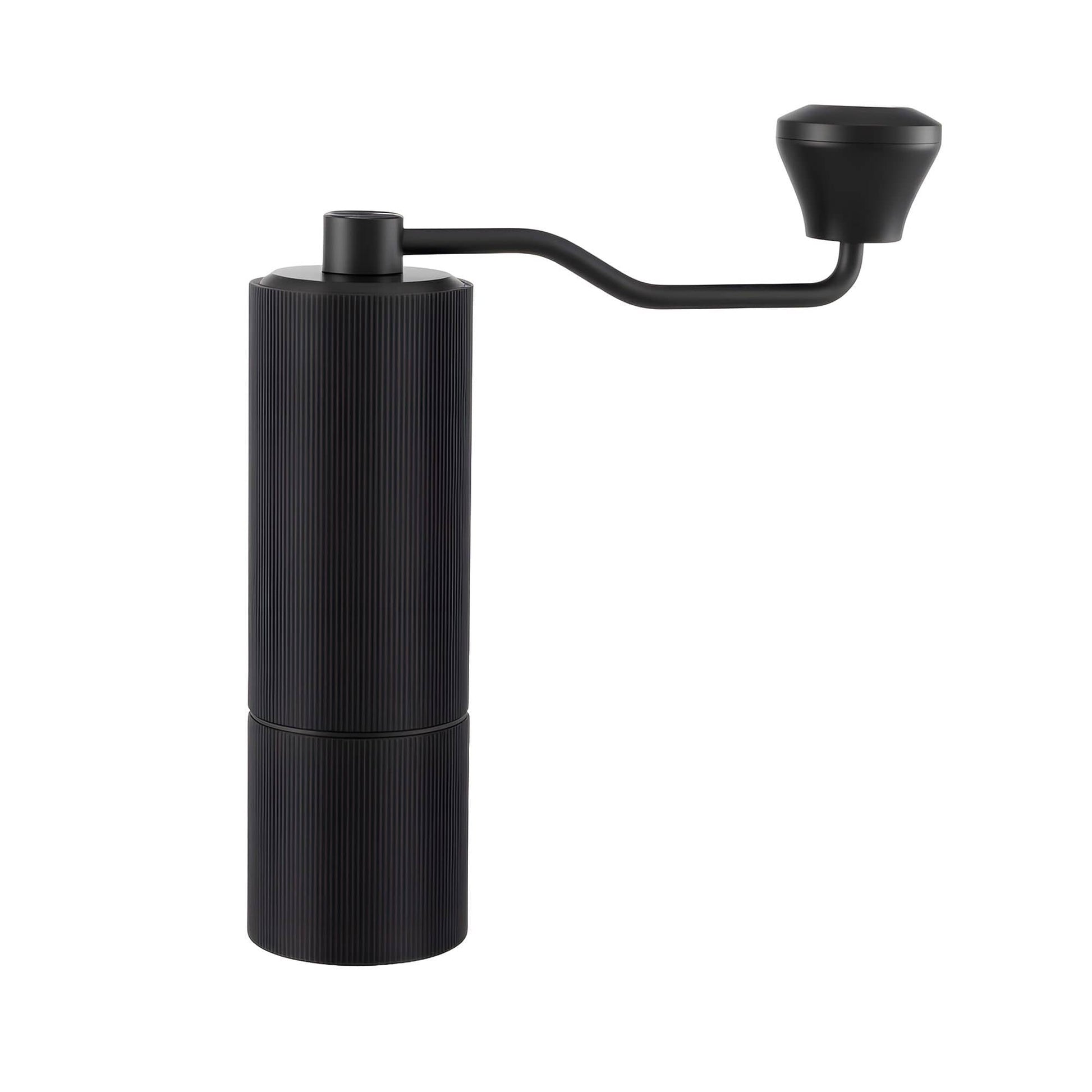 Alona.com.au Appliances > Kitchen Appliances > Coffee Machines & Accessories Devanti Manual Coffee Grinder with 24 Adjustable Settings | Hand Coffee Bean Burr Mill for Espresso French Press | Portable Stainless Steel Quiet Grinder with Storage Bag for Travel Camping, Black