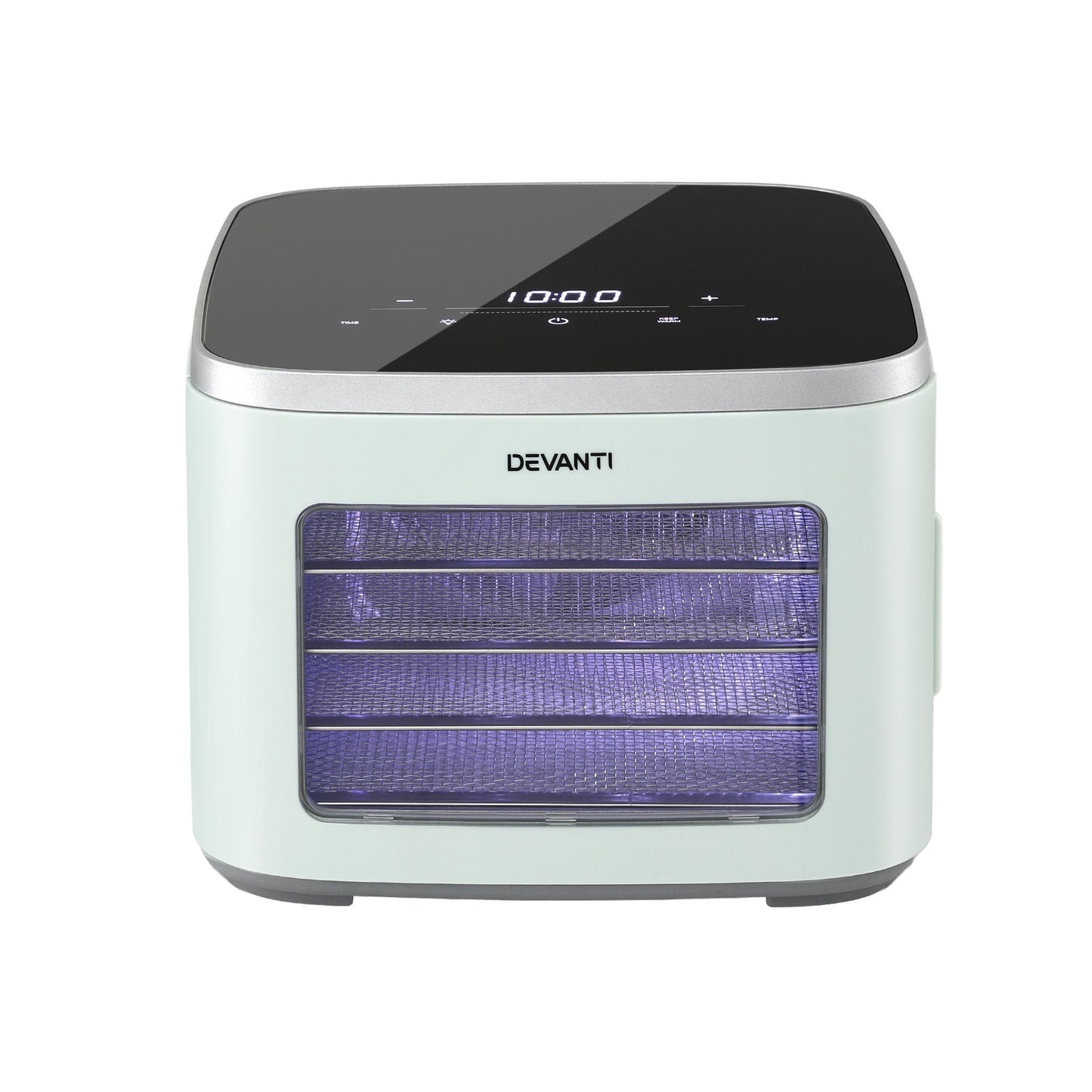 Alona.com.au Appliances > Kitchen Appliances > Food Dehydrators Devanti Food Dehydrator Machine 5 Tray Mini Fruit Dryer Maker Green