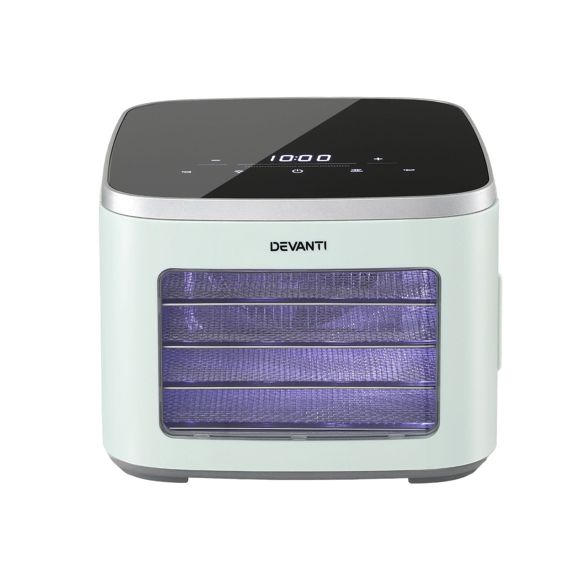 Alona.com.au Appliances > Kitchen Appliances > Food Dehydrators Devanti Food Dehydrator Machine 5 Tray Mini Fruit Dryer Maker Green
