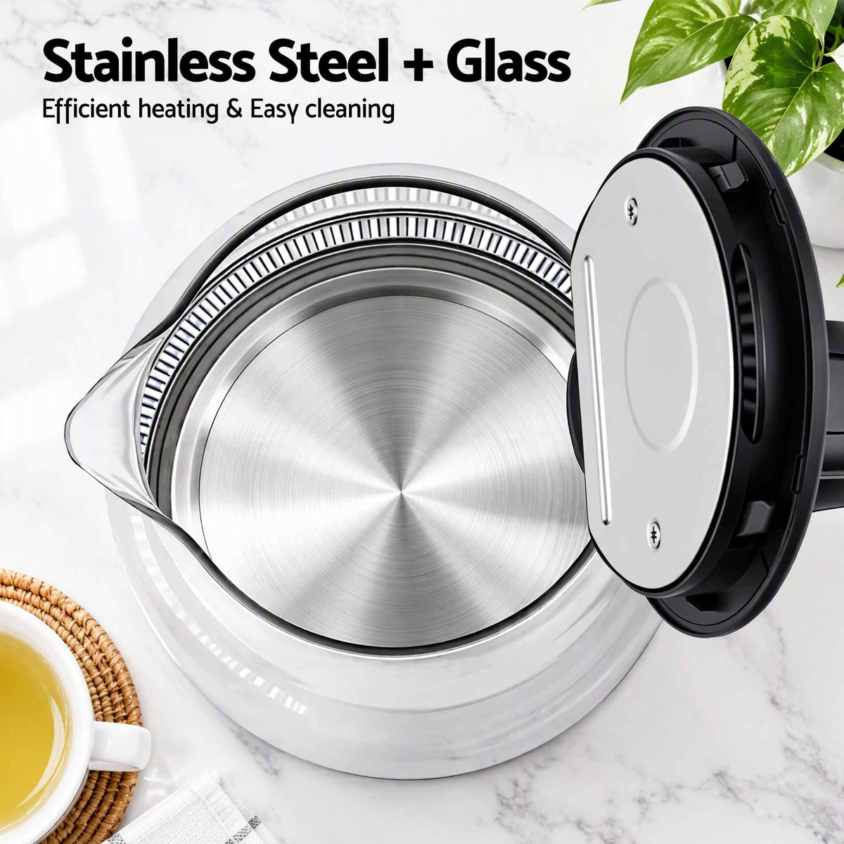 Alona.com.au Appliances > Kitchen Appliances > Kettles Devanti 1.7L Glass Electric Kettle