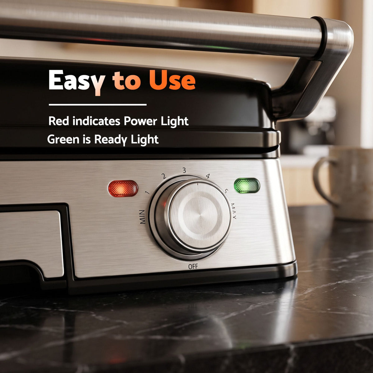 Alona.com.au Appliances > Kitchen Appliances > Toasters & Grills Devanti 2000W 3-in-1 Panini Press Grill Sandwich Maker 180° Open 4 Slice