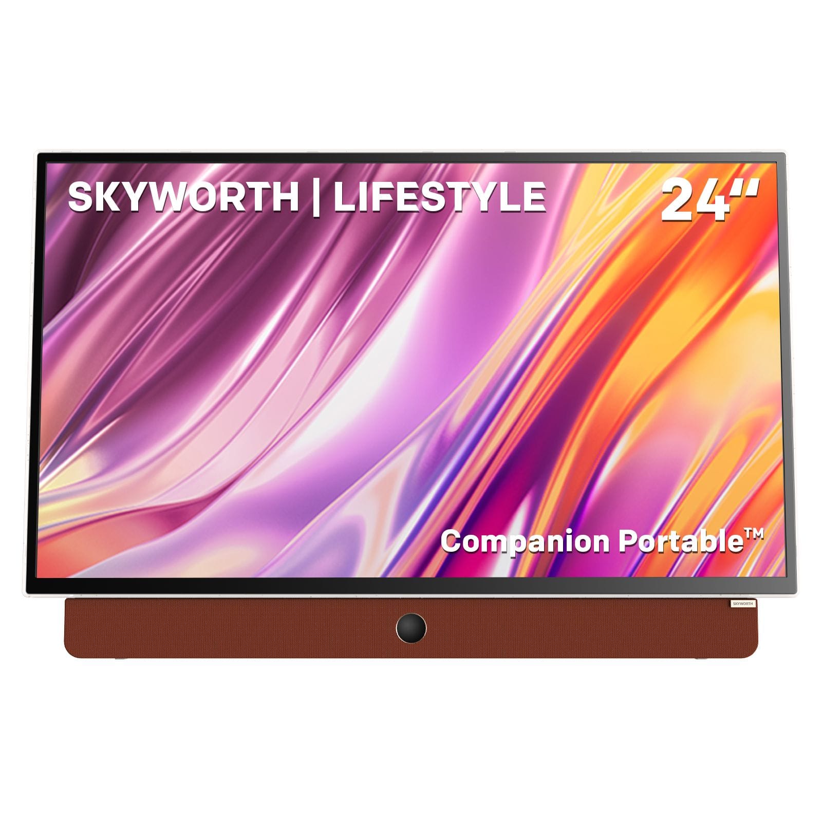 Alona.com.au Appliances > TV > TVs & Accessories SKYWORTH 24-Inch 12V Portable TV,3-Hour Battery,1080P FHD,Wide Viewing Angle,Smart Google TV, HDR10, Dolby Audio, LED, Bluetooth, Chromecast and Google Assistant