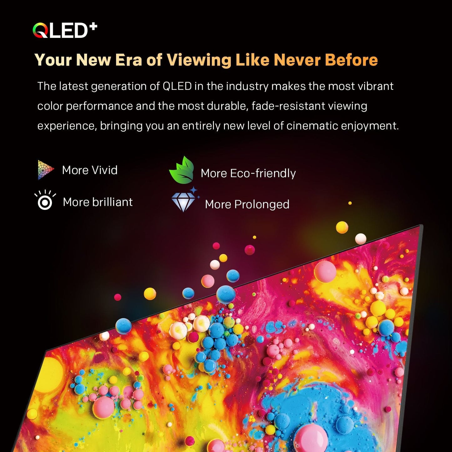 Alona.com.au Appliances > TV > TVs & Accessories SKYWORTH Q6600H 55" - QLED+ 4K Smart Google TV, Gen 5 Quantum Dot, 120Hz Refresh Rate, AI-Powered Picture, Dolby Audio DBX-tv Audio, Voice Control, Screen Casting, HDR, Eco-Friendly Design