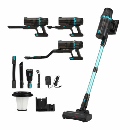 Alona.com.au Appliances > Vacuum Cleaners > Stick Vacuums DEVANTI 30000Pa Cordless Stick Vacuum Cleaner 4-in-1 Handheld Vac, Green