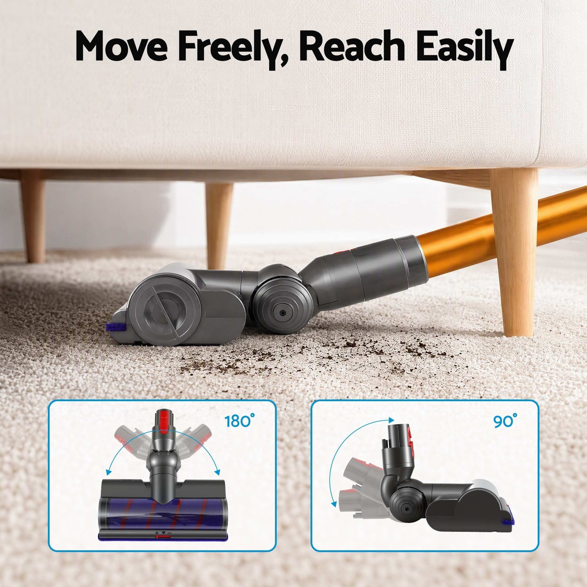 Alona.com.au Appliances > Vacuum Cleaners > Stick Vacuums Vacuum Head Replacement compatible with Dyson V7 V8 V10 V11 V15