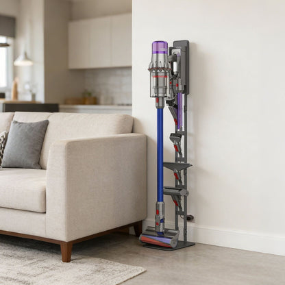 Alona.com.au Appliances > Vacuum Cleaners > Vacuum Cleaner Accessories Mershine Vacuum Stand for Dyson V16 G5 V15 V11 V10 V8 V7 V6, Carbon Steel Cordless Vacuum Holder