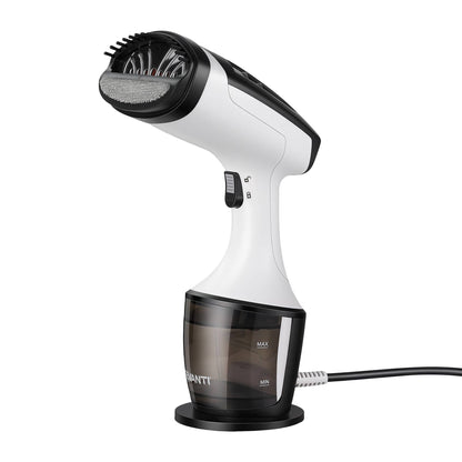 Alona.com.au Appliances > Washers, Dryers & Irons > Irons & Ironing Systems Devanti Clothes Steamer, 1500W Powerful Fast 30s Heat-Up Continuous Steam Lock 160ml Tank Fabric Brush Portable Handheld Steam Iron for Home Travel Business Trip