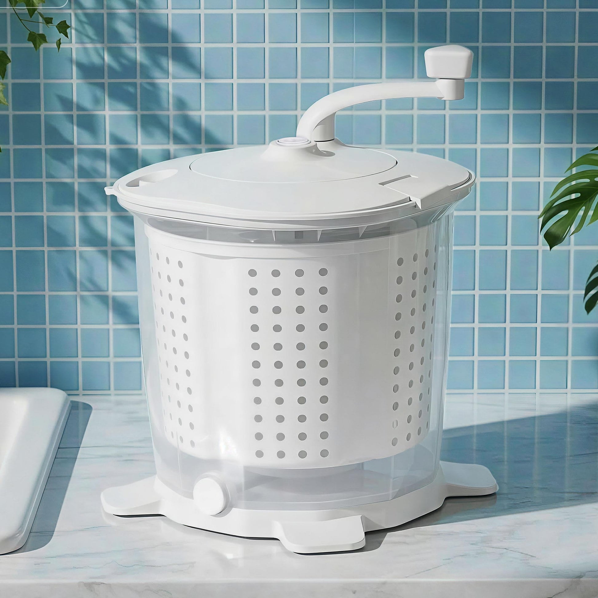 Alona.com.au Appliances > Washers, Dryers & Irons > Washing Machines Devanti Portable Washing Machine Manual Spin Dryer Compact for Camping Caravan Apartment