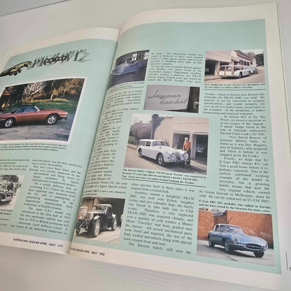Alona.com.au Australian Jaguar Magazine Issue Apr May 1992 No 44 Drivers Car Club '92 Rally