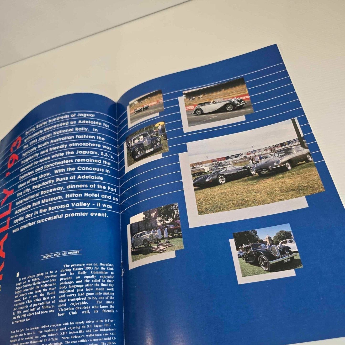 Alona.com.au Australian Jaguar Magazine Issue Apr May 1993 No 50 Drivers Car Club Rally '93
