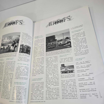 Alona.com.au Australian Jaguar Magazine Issue Apr May 1993 No 50 Drivers Car Club Rally '93