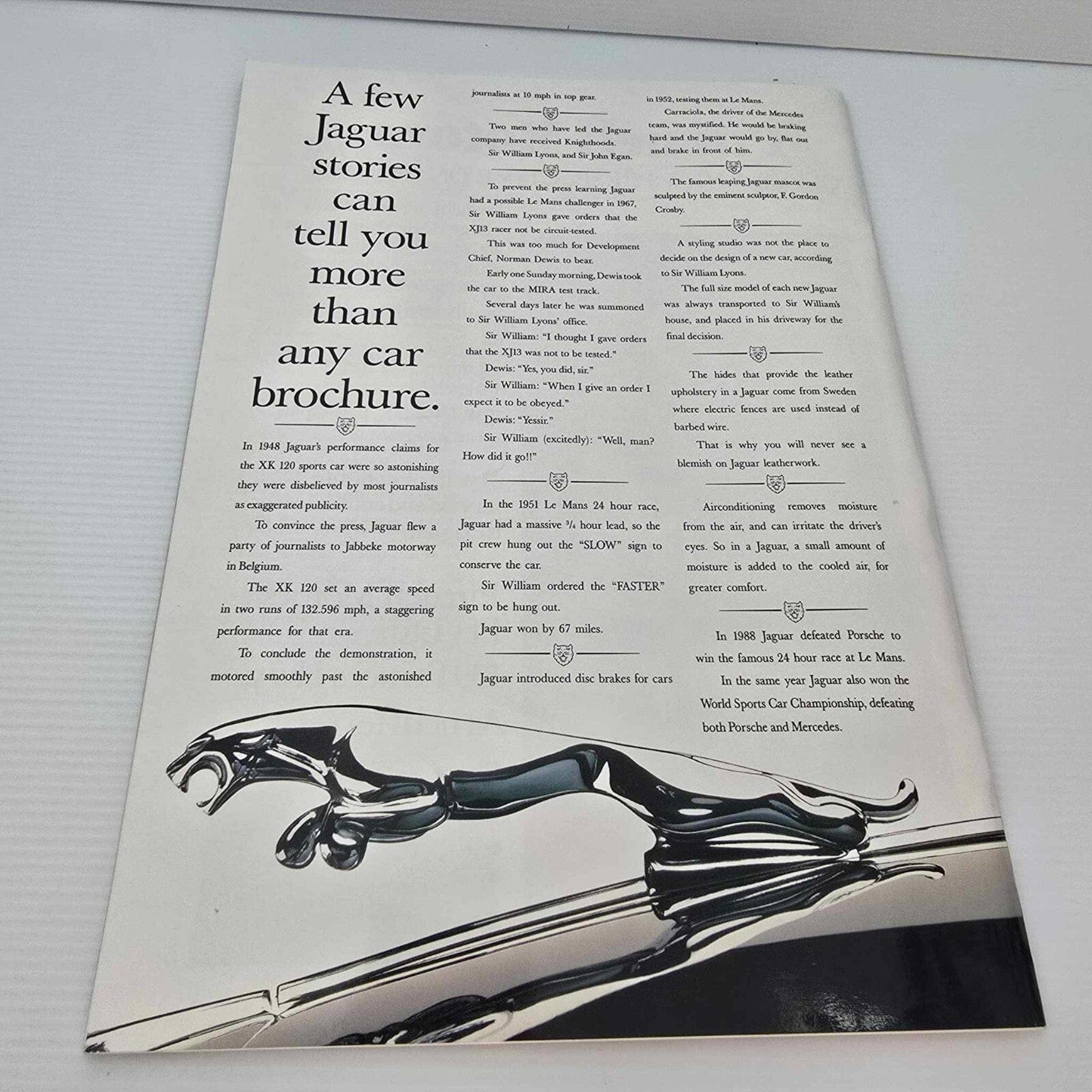 Alona.com.au Australian Jaguar Magazine Issue Aug-Sept 1989 No 28 Drivers Car Club XJR-6